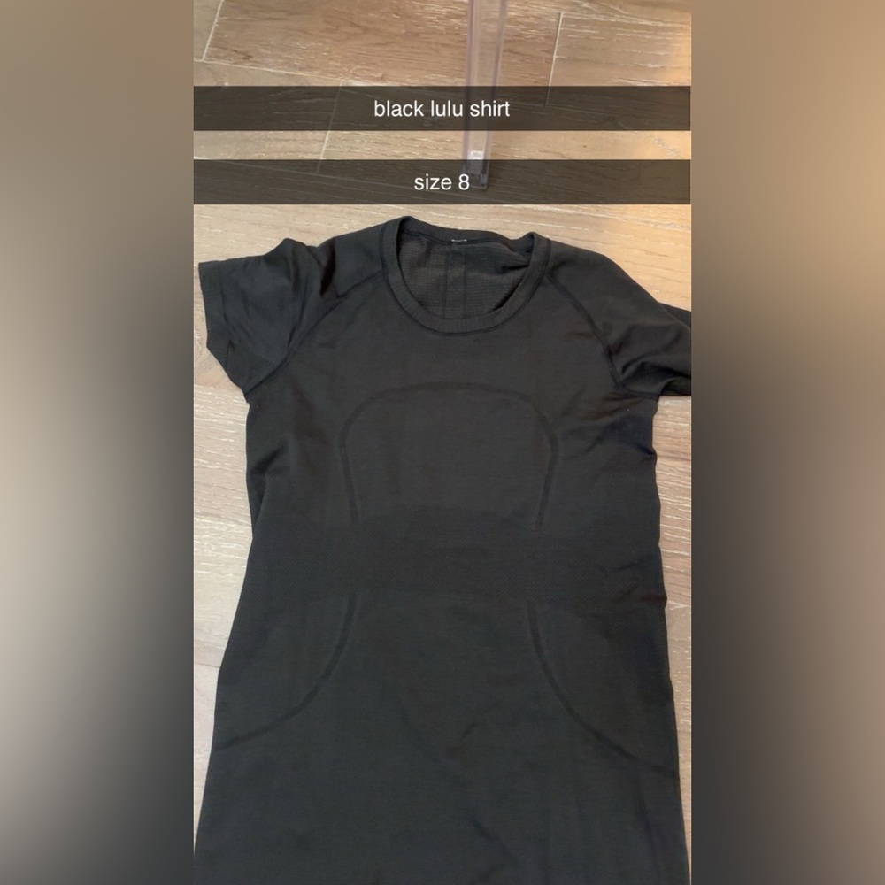 Black Lululemon Swiftly
